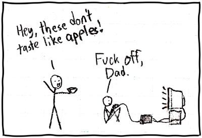 There used to be these ads, see... Original caption: Who else remembers those commercials?