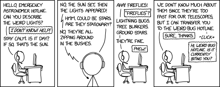 Employment statistics have to correct for the fact that the Weird Bug Hotline hires a bunch of extra temporary staff every 17 years.
