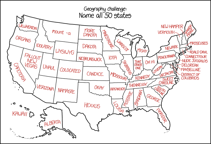 1767: US State Names - explain xkcd