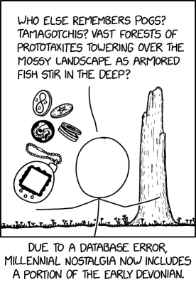 Gen-Z got a chunk of the Carboniferous, and now all their memes are about how pathetic and small today's dragonflies are.